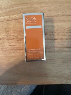 Kate Somerville Silver and White Box with Barcode